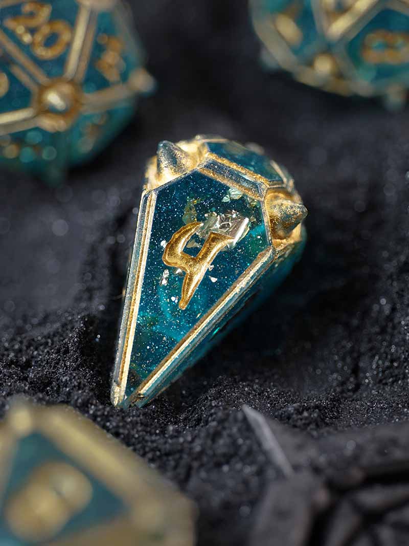 Undersea Treasure (7-Piece Dice Set)