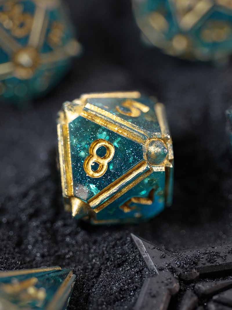 Undersea Treasure (7-Piece Dice Set)
