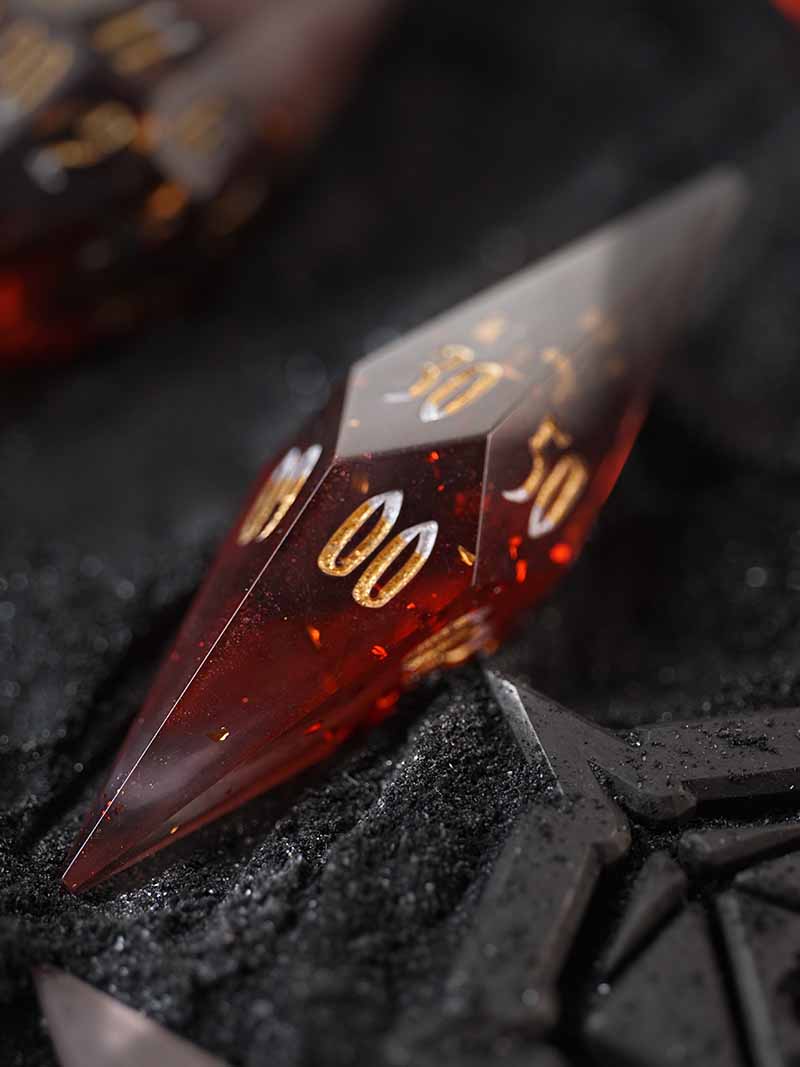 Blood Moon (7-Piece Dice Set)