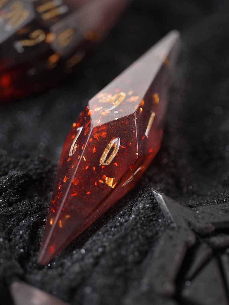 Blood Moon (7-Piece Dice Set)