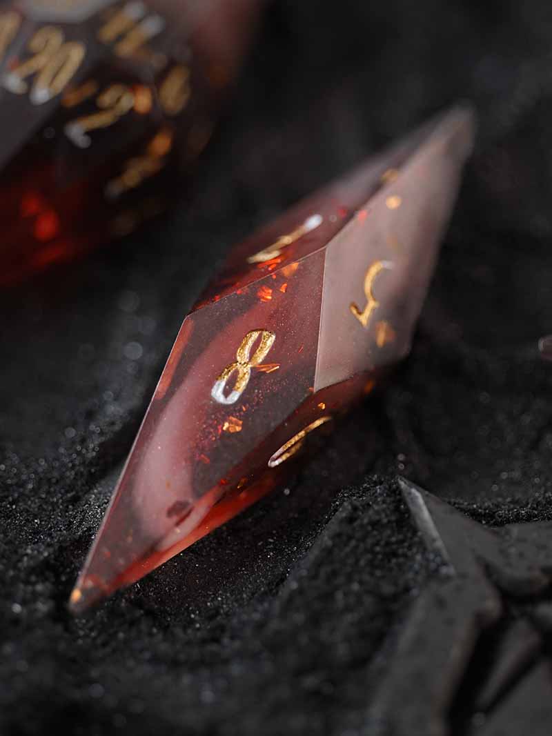 Blood Moon (7-Piece Dice Set)