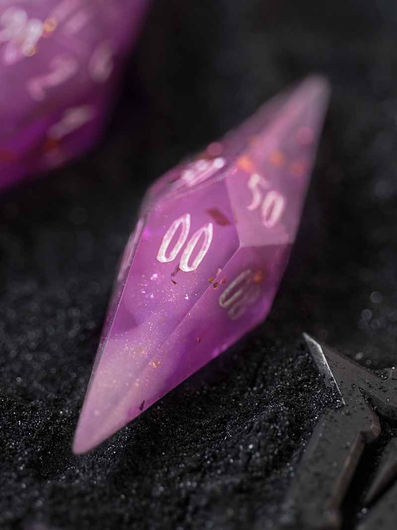 Lilac Mystra (7-Piece Dice Set)