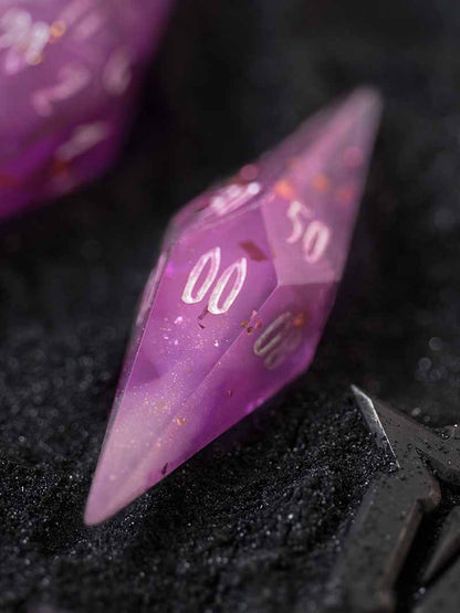 Lilac Mystra (7-Piece Dice Set)