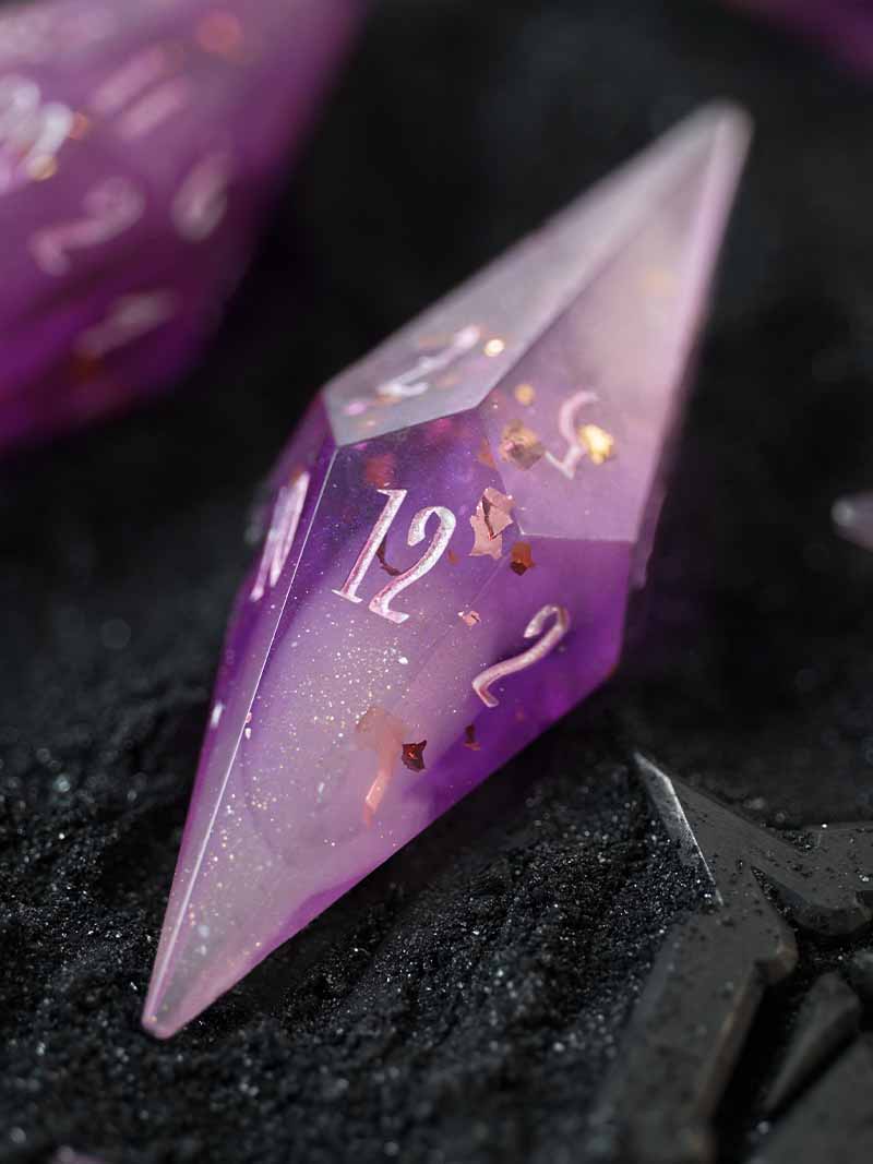 Lilac Mystra (7-Piece Dice Set)