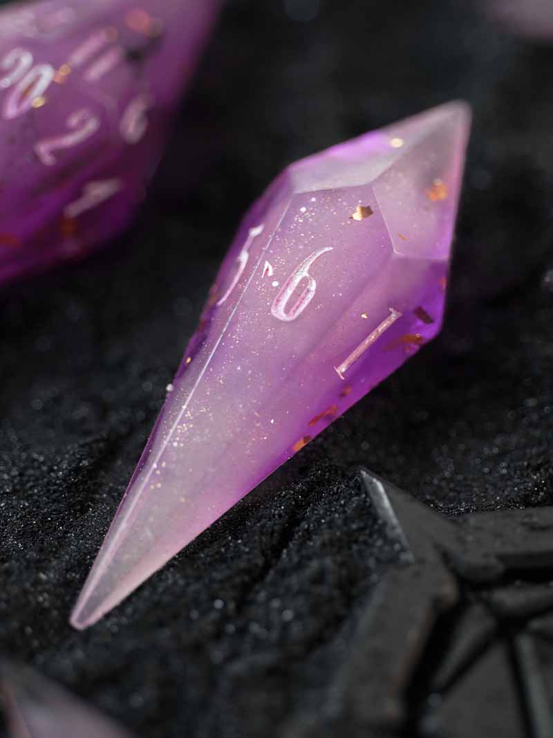 Lilac Mystra (7-Piece Dice Set)