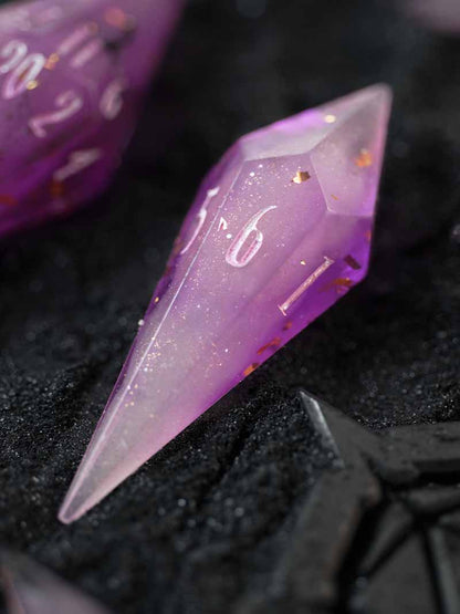 Lilac Mystra (7-Piece Dice Set)