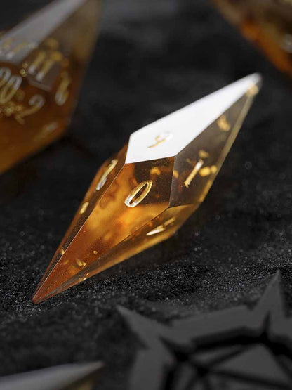 Sungold Amber (7-Piece Dice Set)