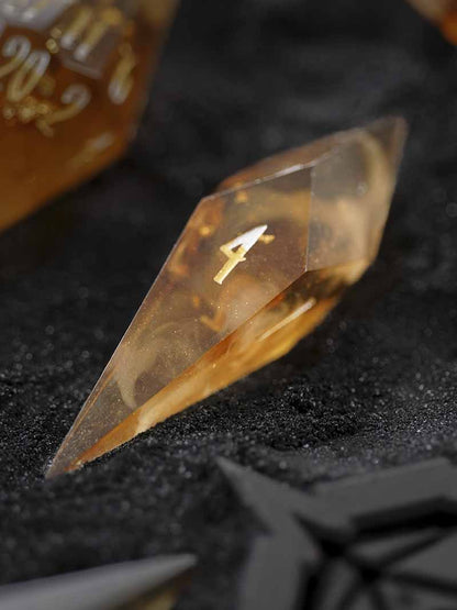 Sungold Amber (7-Piece Dice Set)