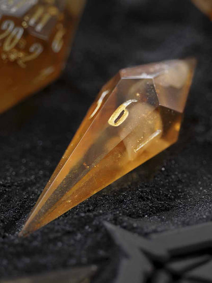 Sungold Amber (7-Piece Dice Set)